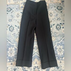Sezane Navy Damon trousers